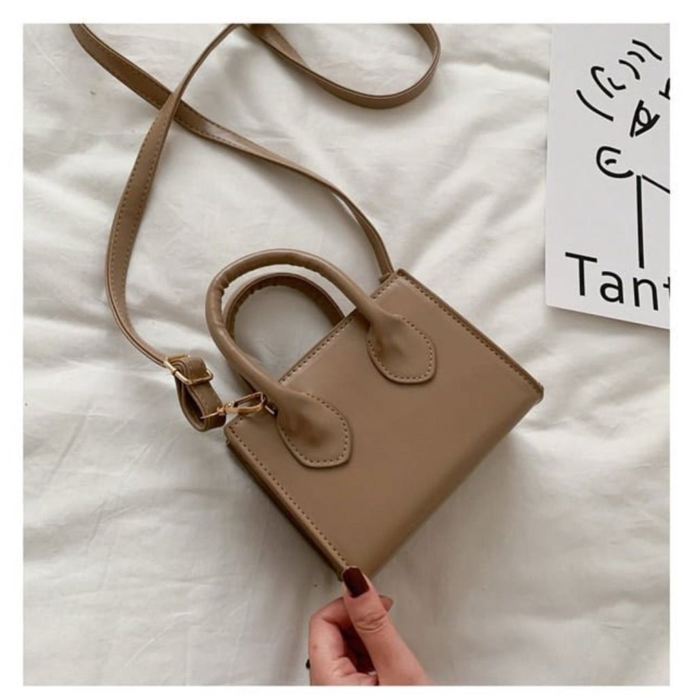 Tan Mini Handbag